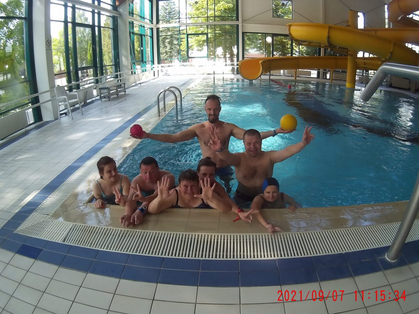 Kolejne zajęcia na basenie