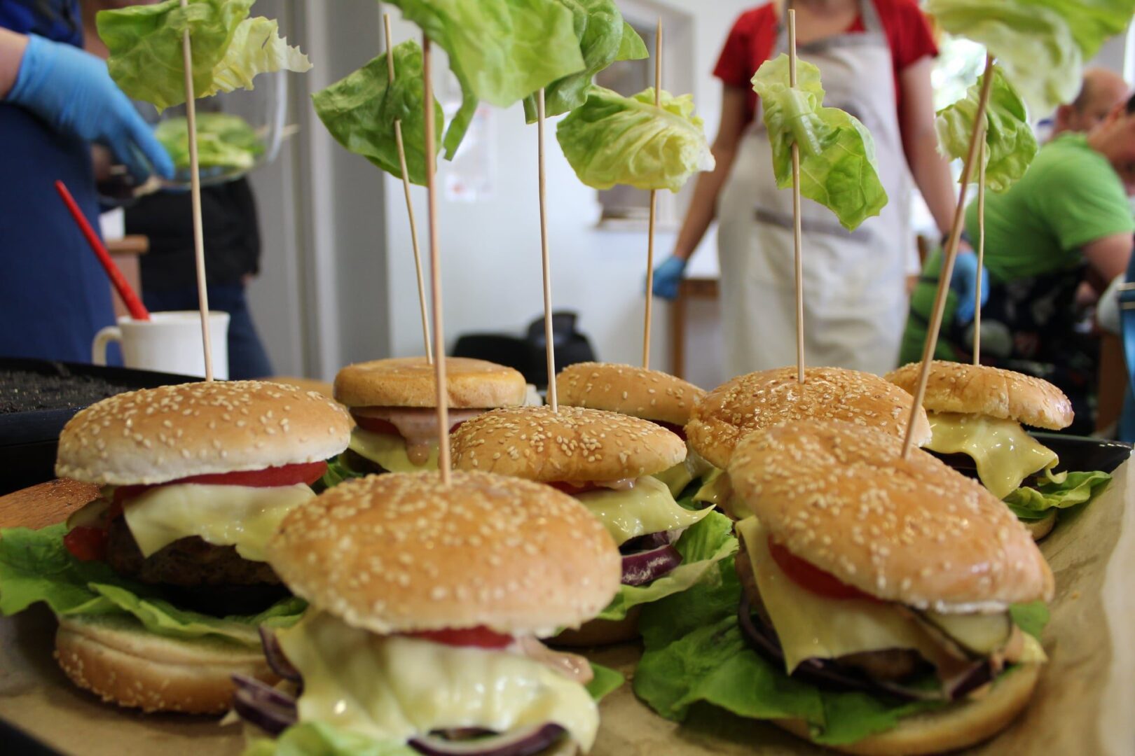 Robimy pyszne hamburgery