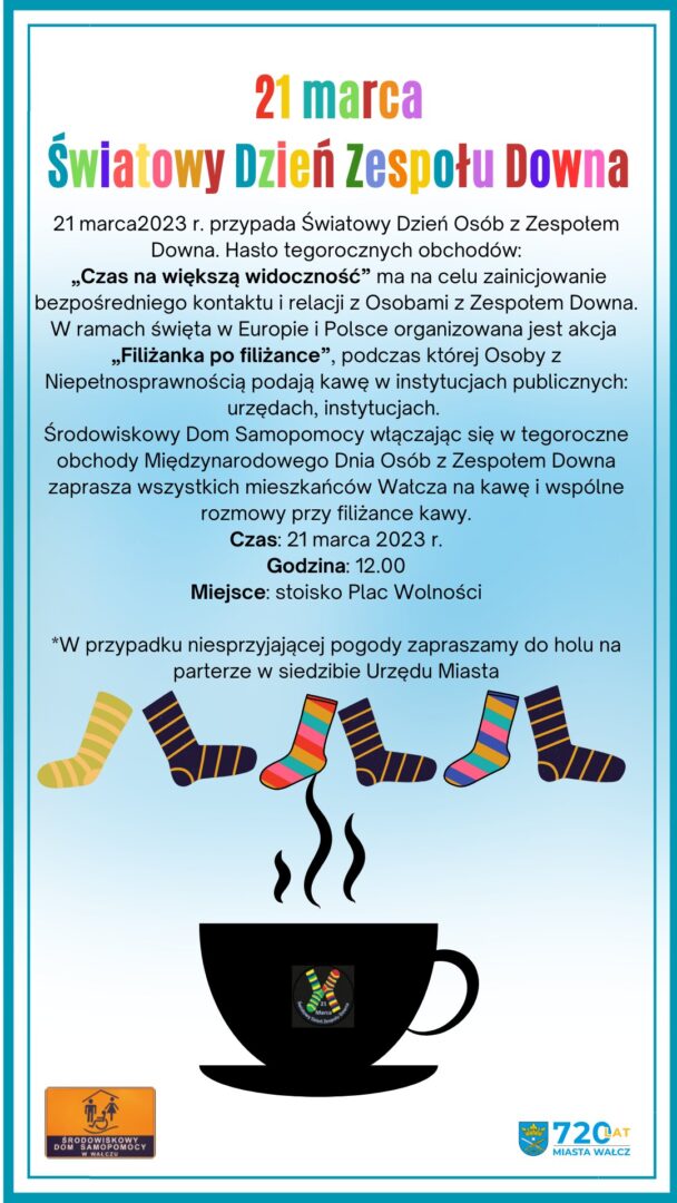 21 marca - Światowy Dzień Osób z Zespołem Downa
