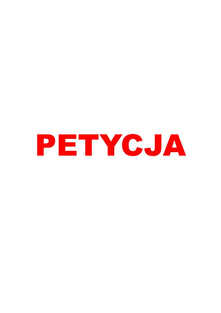Uwaga PETYCJA
